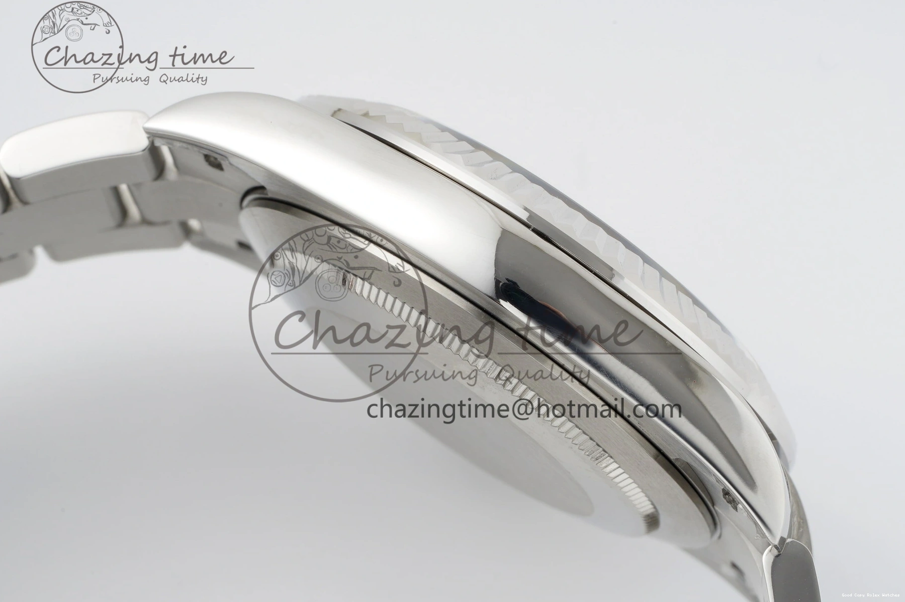 Good Copy Rolex Watches Green 41 V Oyster Steel VR3235 JDF Markers SS Dial Bracelet Sundust Arabic QuickDry DateJust 904L on 2238 0111